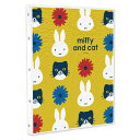 ミッフィー キャンバスアート miffy and cat イエロー 4546598515183