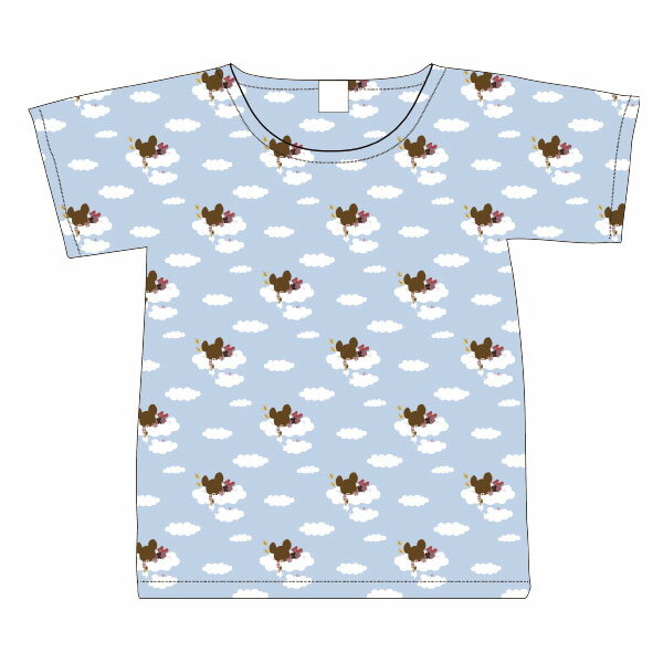 乐天商城 - くまのがっこう Tシャツ お空 M KGAP90 スモール・プラネット