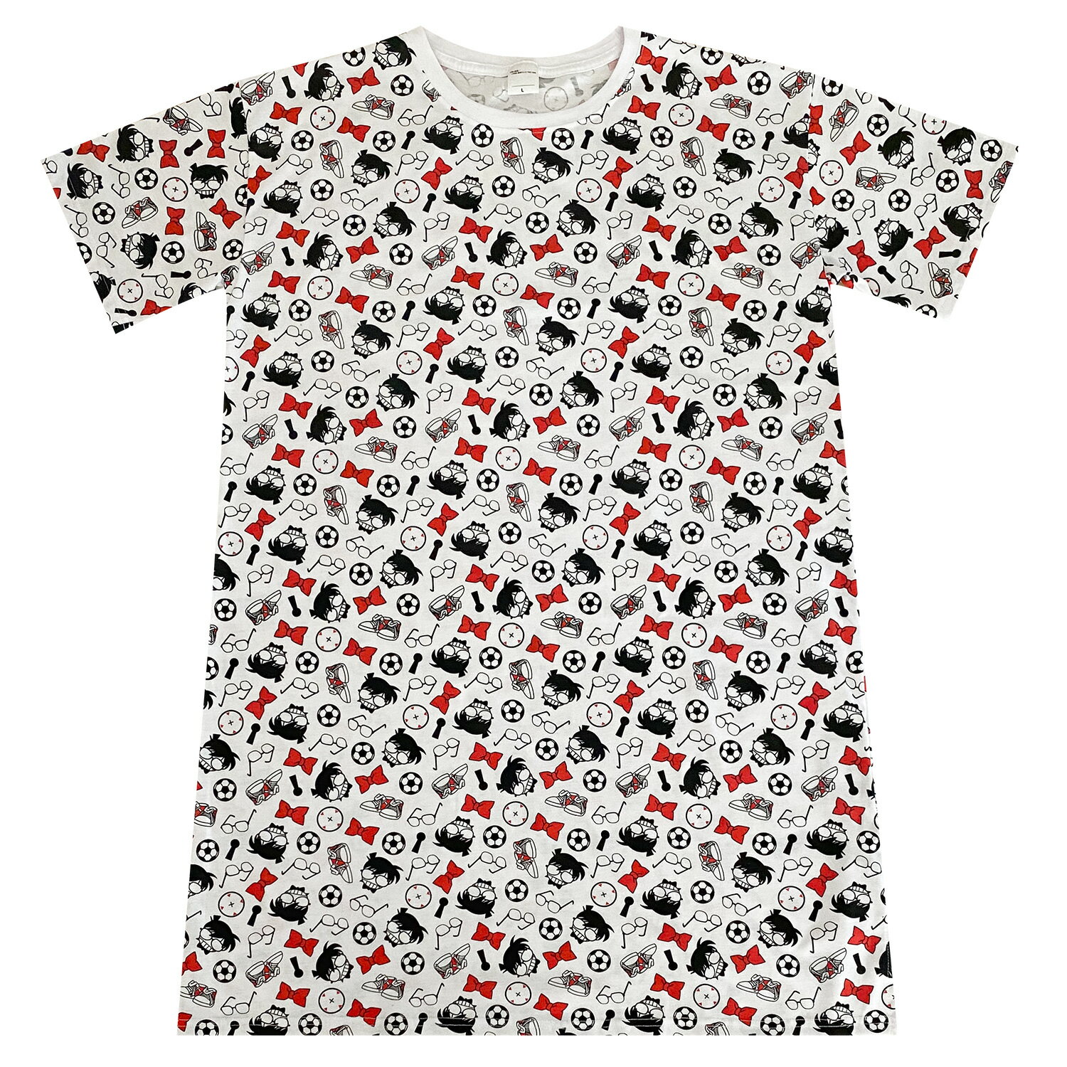 名探偵コナン Tシャツ アイコン パターン ロング 江戸川コナン SHCN1196 スモール・プラネットのサムネイル