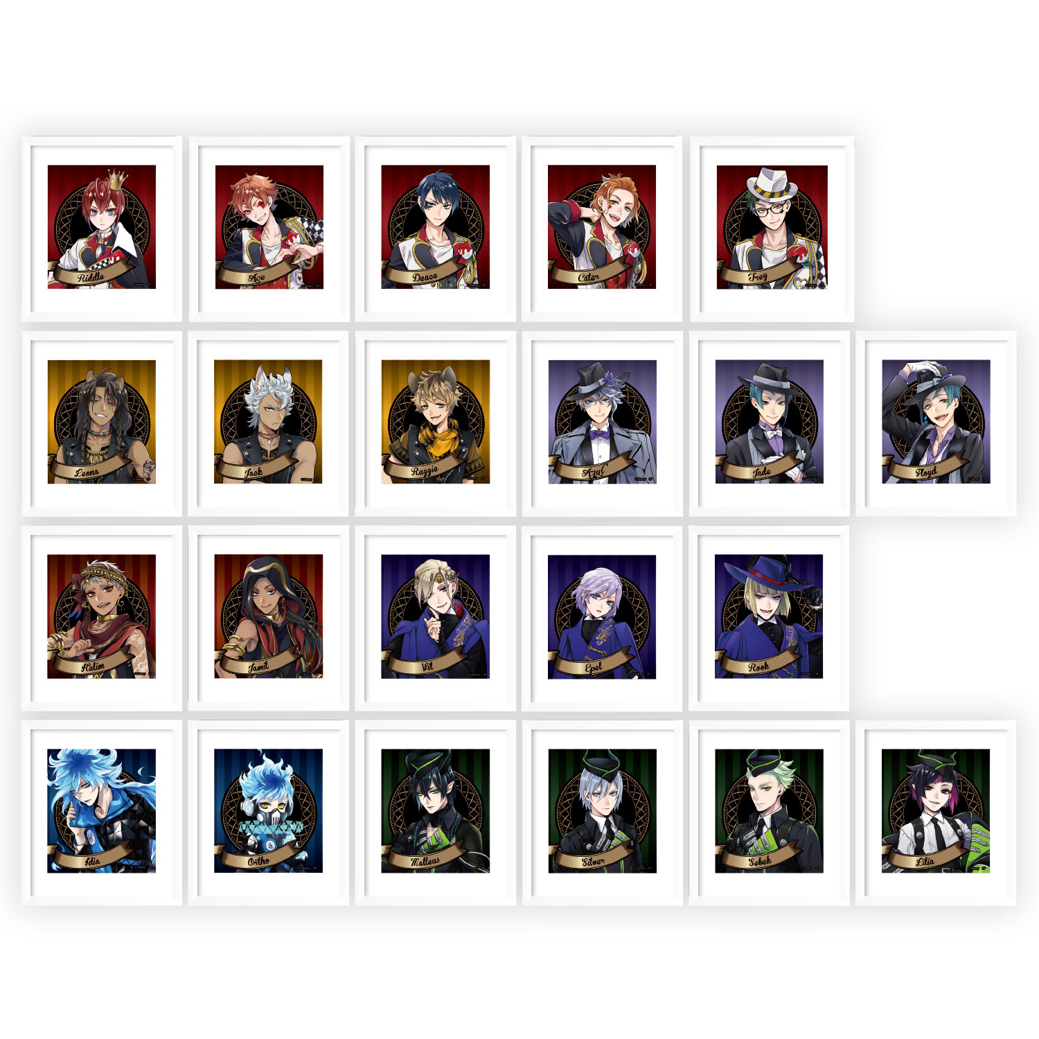 額装マグネットコレクション 2 寮服 全22種 単品 ディズニー ツイステッドワンダーランド DSST1160 スモール・プラネット