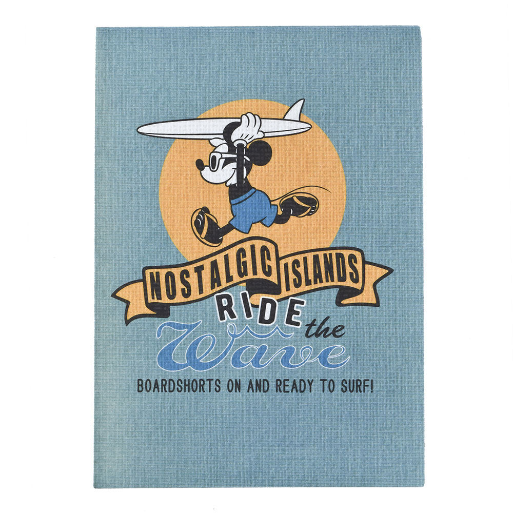 ディズニー サーフstyle B7メモ ブルー ミッキーマウス ミッキー&フレンズ A1315 ダイゴー