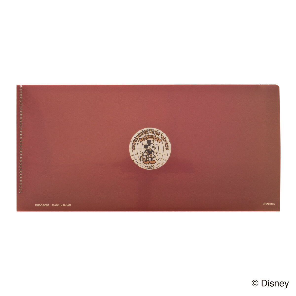 ディズニー 生誕90周年商品 チケットファイル ミッキーマウス ドナルドダック ミッキー&フレンズ N1619 ダイゴー