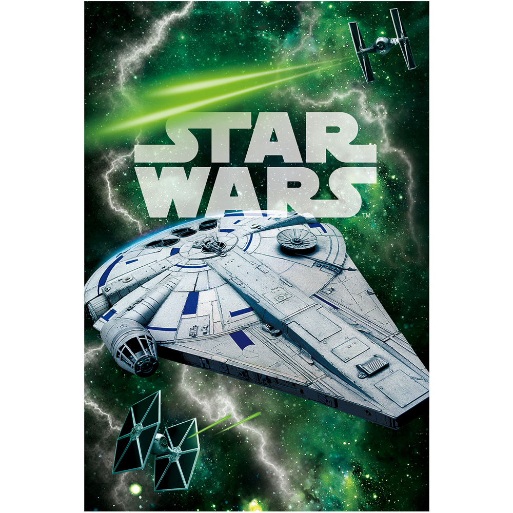 STAR WARS スター・ウォーズ 3Dポストカード ハン・ソロ／スター・ウォーズ・ストーリー ミレニアムファルコン S3790 ダイゴー