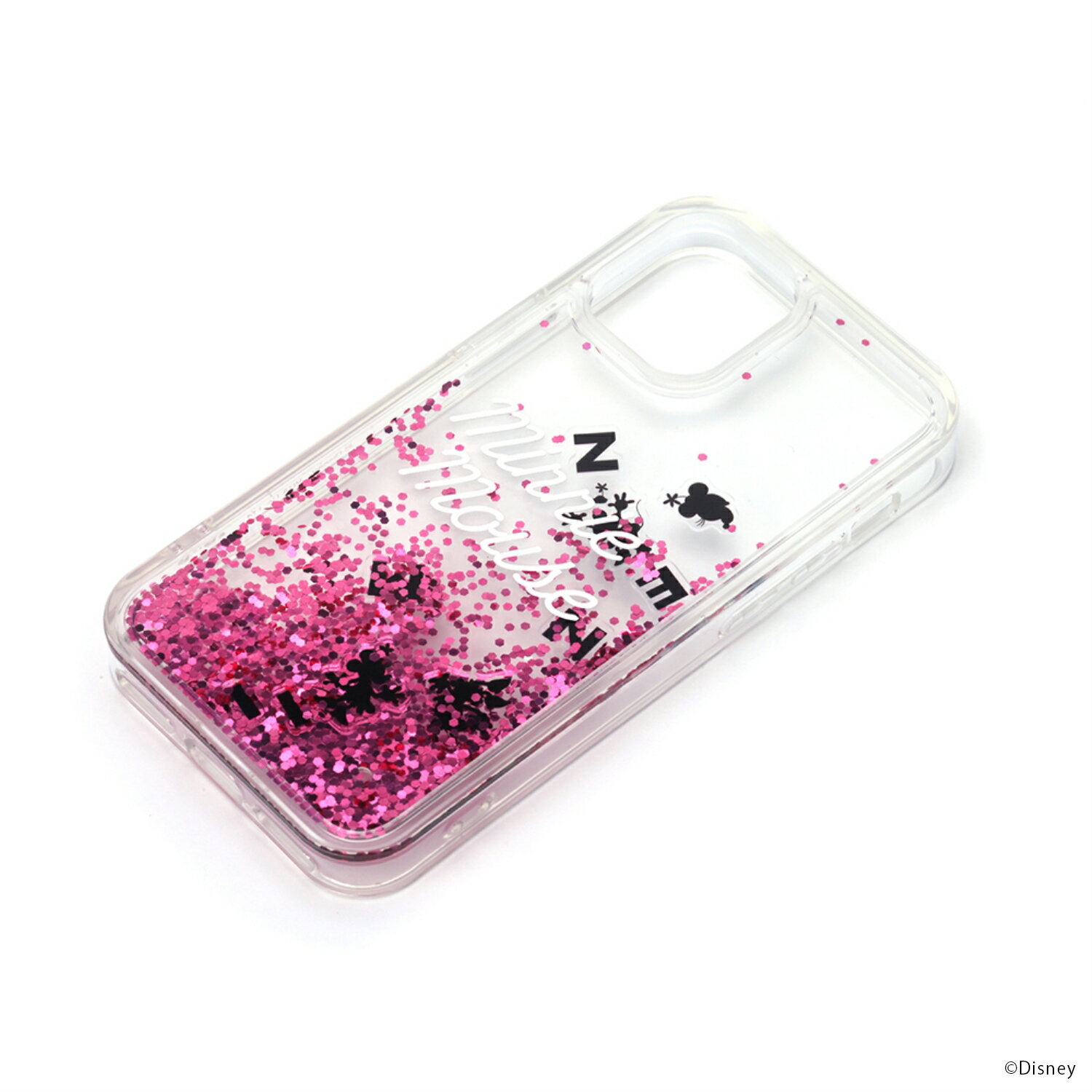 乐天商城 - ディズニー スマートフォンケース グリッター ミニーマウス ミッキー&フレンズ iPhone 12 mini ケースタイプ PG-DLQ20F02MNE PGA PG-DLQ20F02MNE PGA