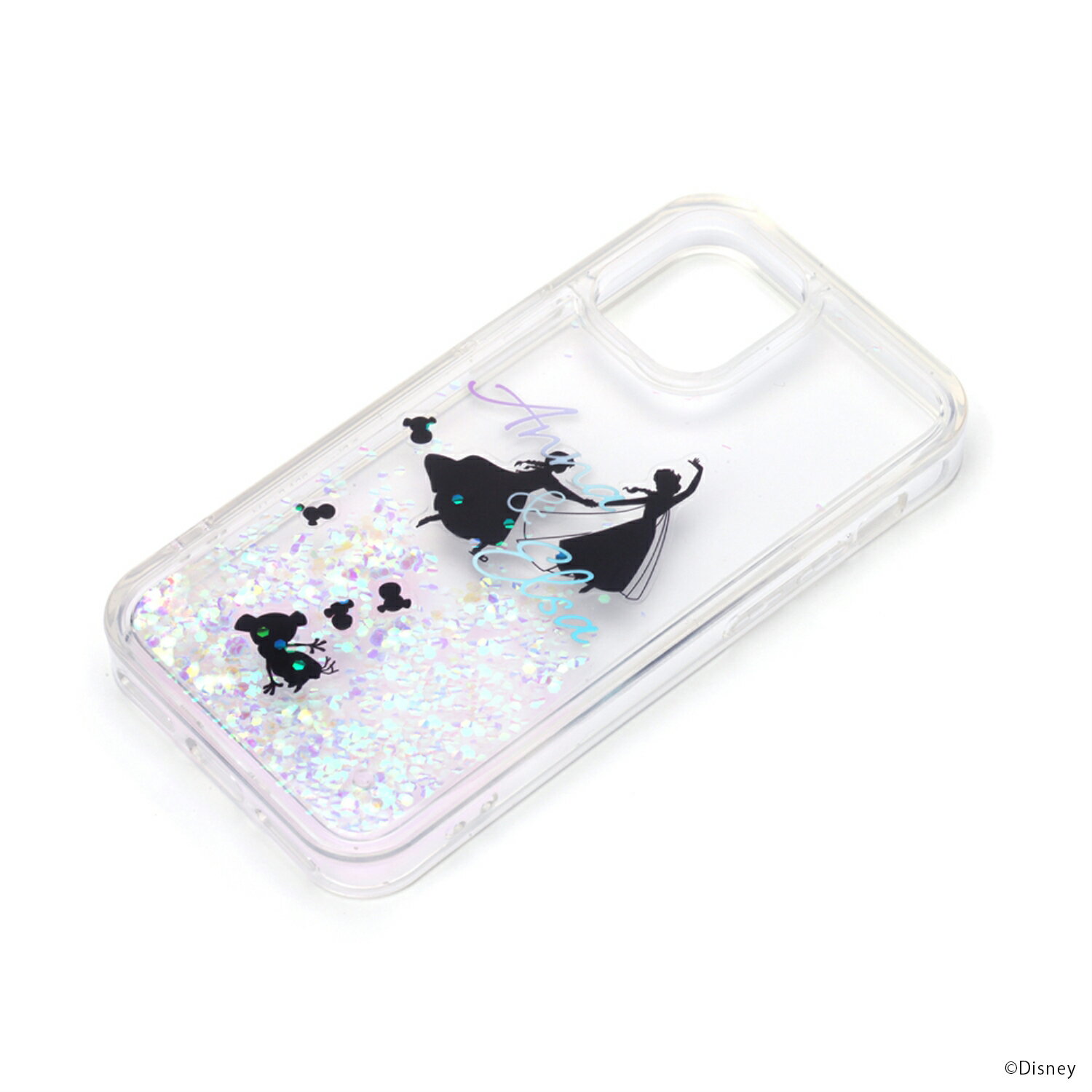 乐天商城 - ディズニー スマートフォンケース グリッター アナと雪の女王 iPhone 12 mini ケースタイプ PG-DLQ20F04FRZ PGA PG-DLQ20F04FRZ PGA