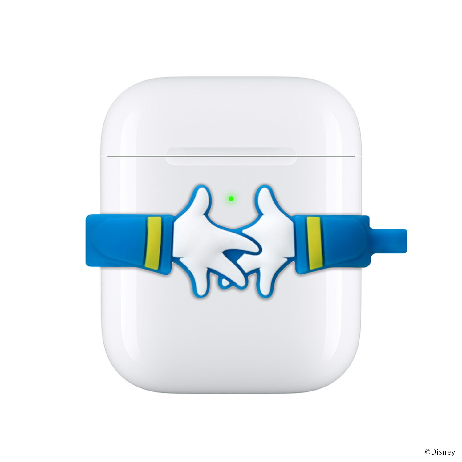 ディズニー AirPods用 シリコンバンド ドナルドダック ミッキー&フレンズ PG-DAPSSB03DND PGA PG-DAPSSB03DND PGA