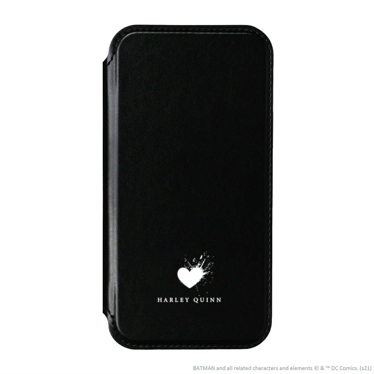 DC スマートフォンケース ガラスフリップ ハーレイ・クイン iPhone SE 2022 第3世代 2020 第2世代 iPhone8 7 6s 6 手帳タイプ PG-WGF20M05HLQ PGA PG-WGF20M05HLQ PGA