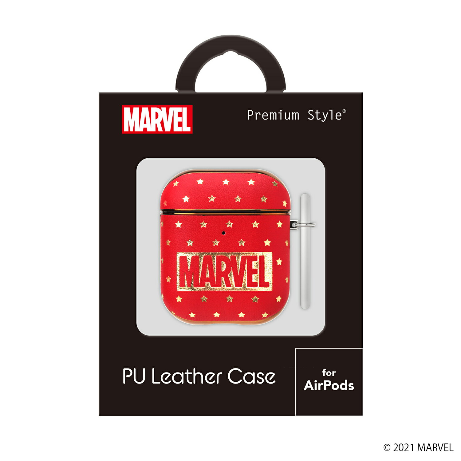 MARVEL �ޡ��٥� AirPods�ѥ����� PU�쥶�� [����] PG-DAPSLP08MVL PGA PG-DAPSLP08MVL PGA