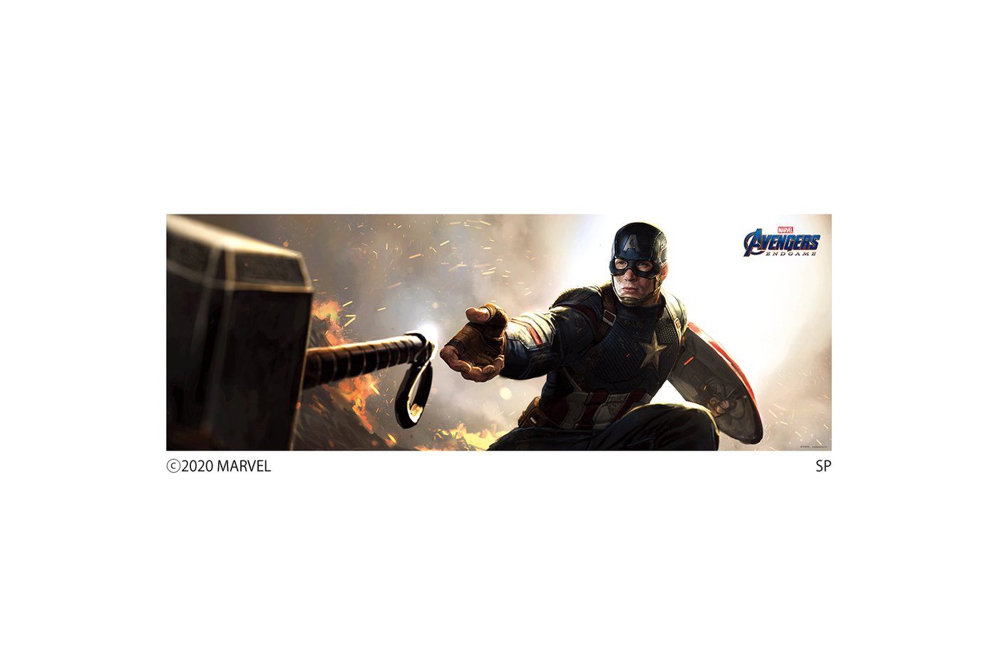 乐天商城 - MARVEL マーベル AVENGERS ENDGAME/ 壁紙素材ウォールステッカー　キャプテン・アメリカ　2シートタイプ キャプテン・アメリカ Wall Paper_M013-2 プリテック