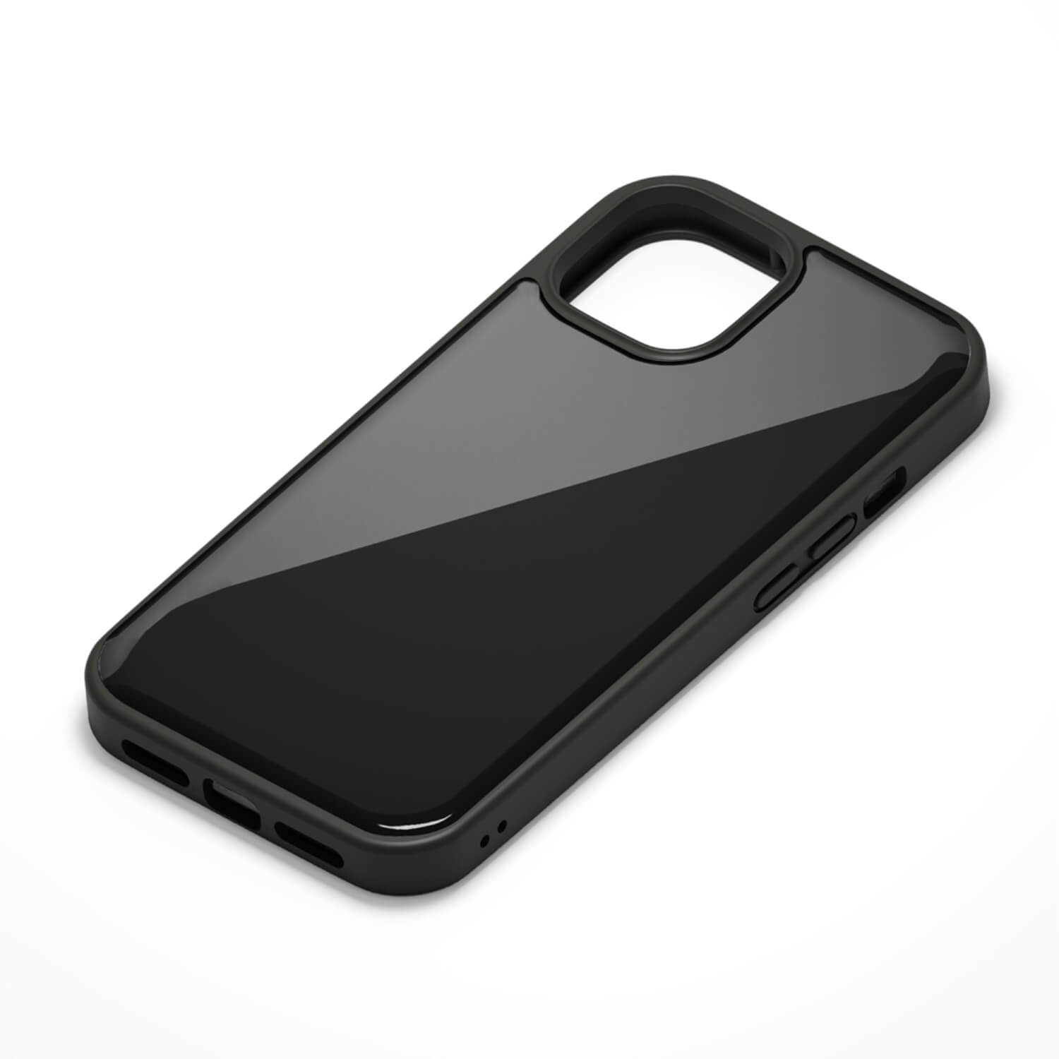 乐天商城 - iPhone 13用 スマートフォンケース ハイブリッドタフ ブラック iPhone 13 ケースタイプ PG-21KPT01BK PGA PG-21KPT01BK PGA