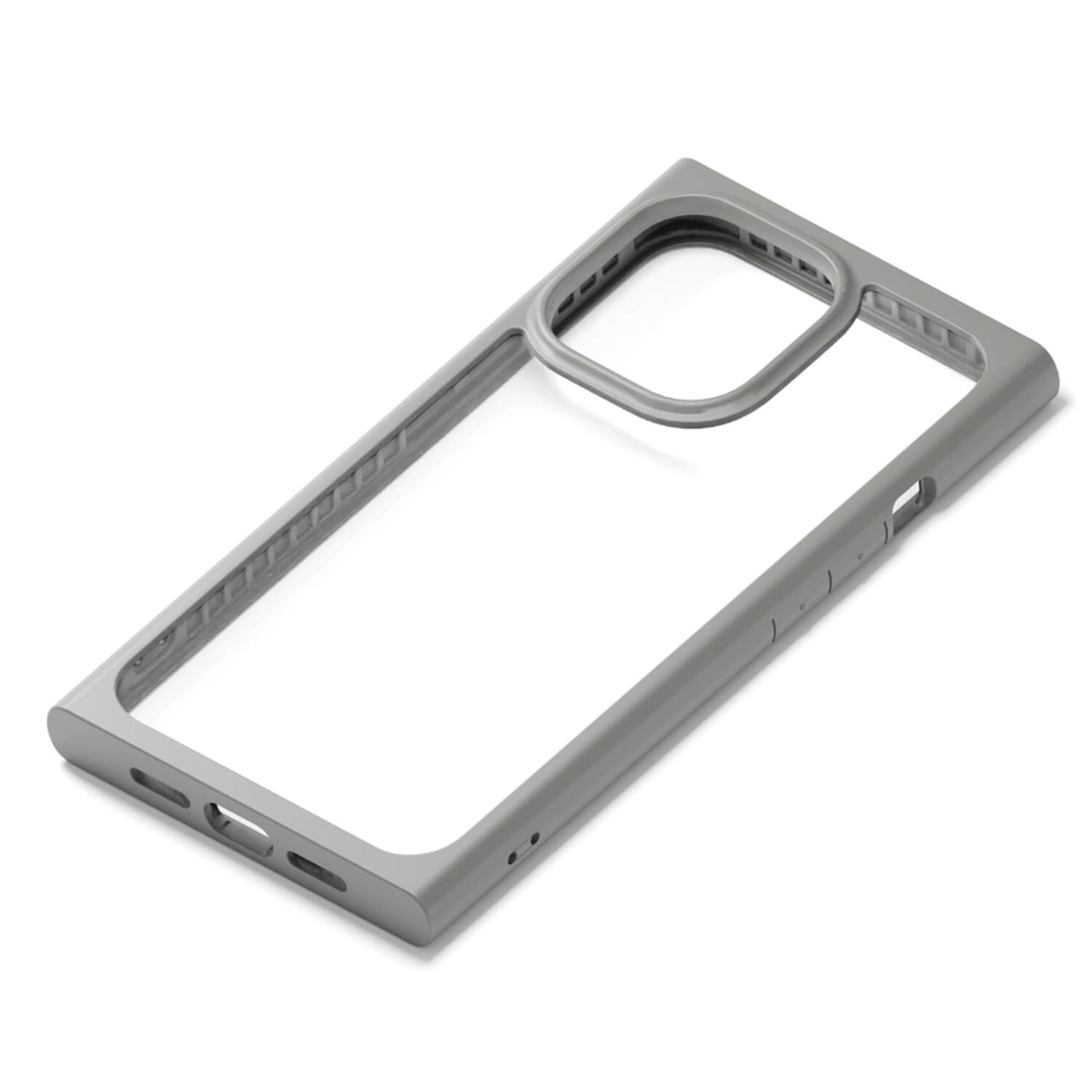 乐天商城 - iPhone 13 Pro用 スマートフォンケース ガラスタフ スクエアタイプ グレー iPhone 13 Pro ケースタイプ PG-21NGT06GY PGA PG-21NGT06GY PGA