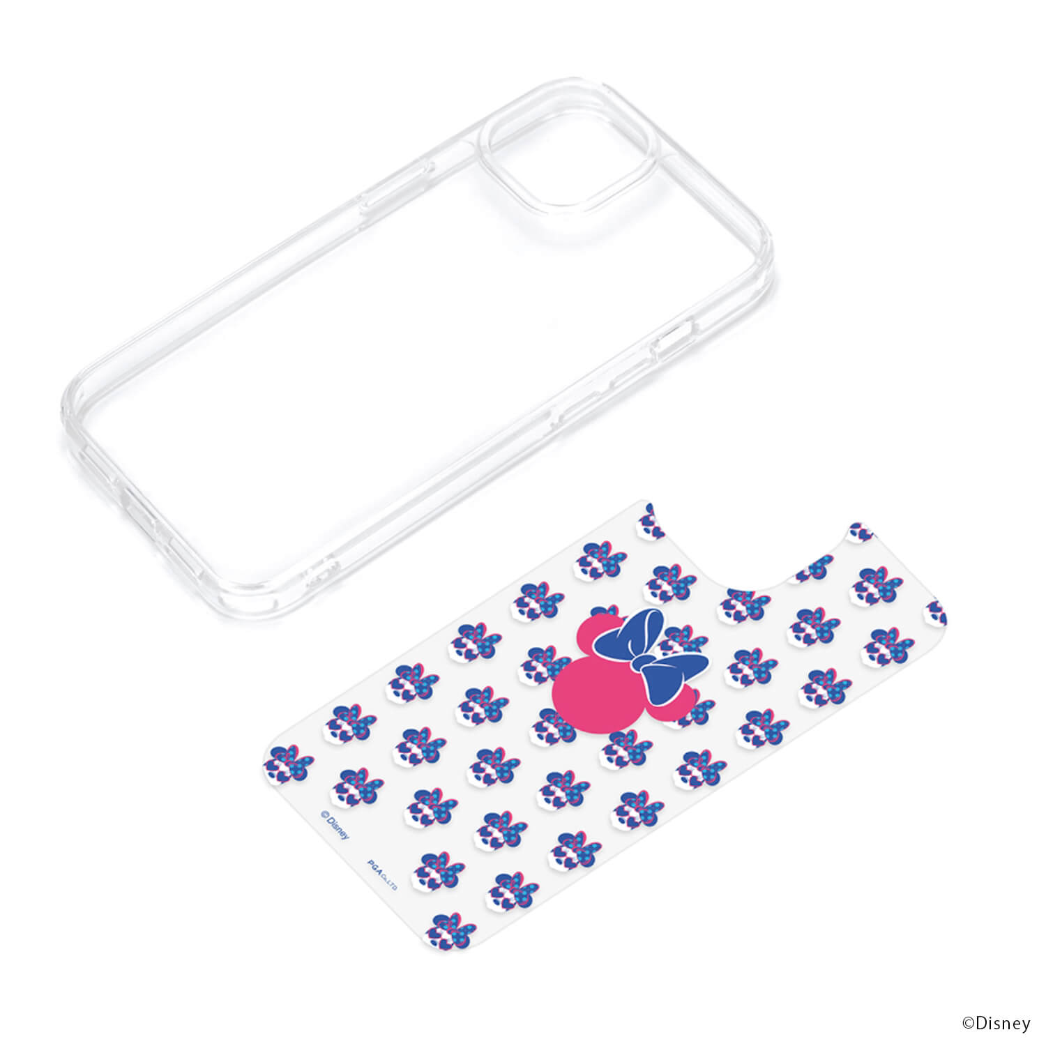 乐天商城 - ディズニー iPhone 13 mini用 抗菌ハイブリッド スマートフォンケース iPhone 13 mini ケースタイプ ミニーマウス ミッキー&フレンズ PG-DPT21J02MNE PGA PG-DPT21J02MNE PGA