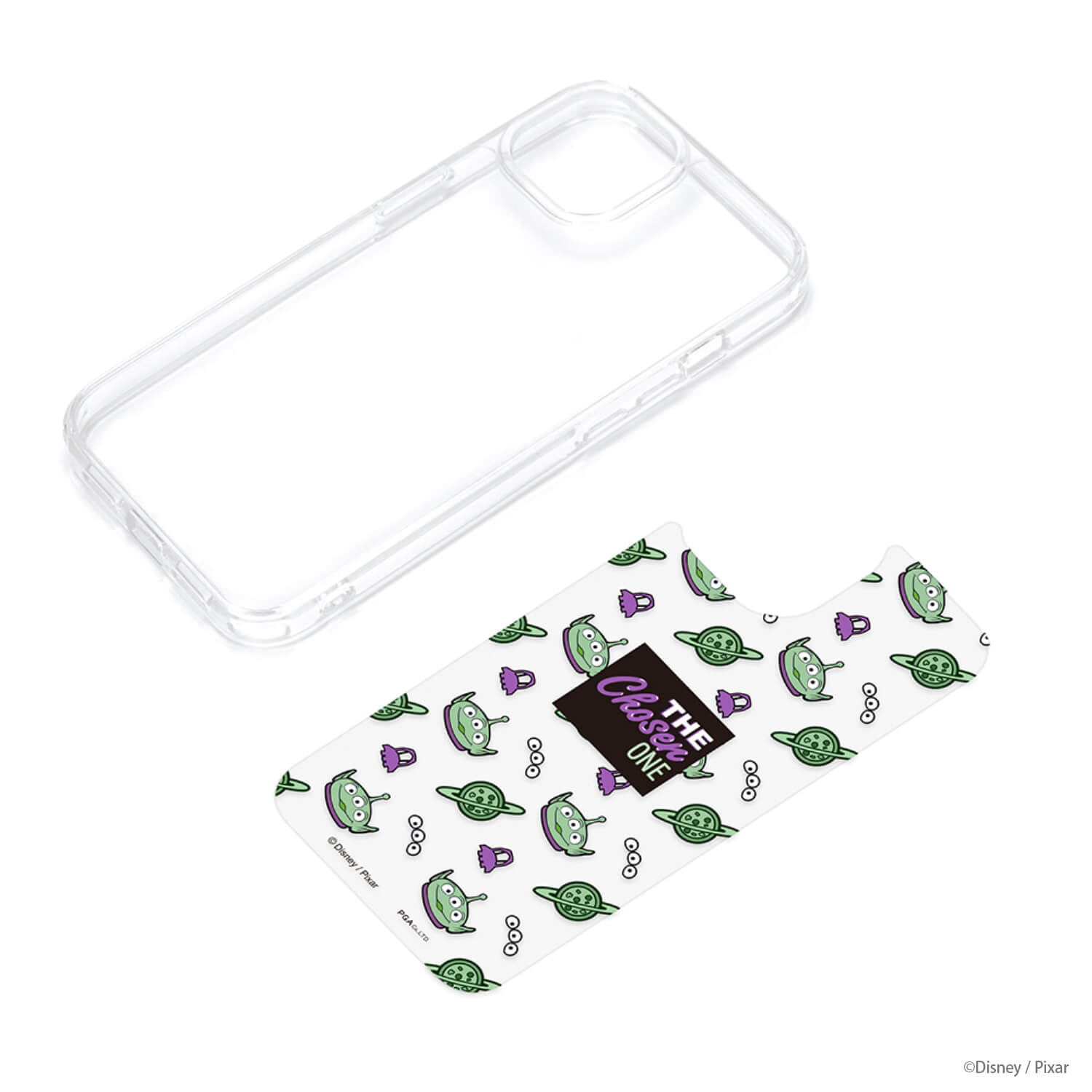 乐天商城 - ディズニー&ピクサー iPhone 13用 抗菌ハイブリッド スマートフォンケース iPhone 13 ケースタイプ リトル・グリーン・メン トイ・ストーリー PG-DPT21K04LGM PGA PG-DPT21K04LGM PGA