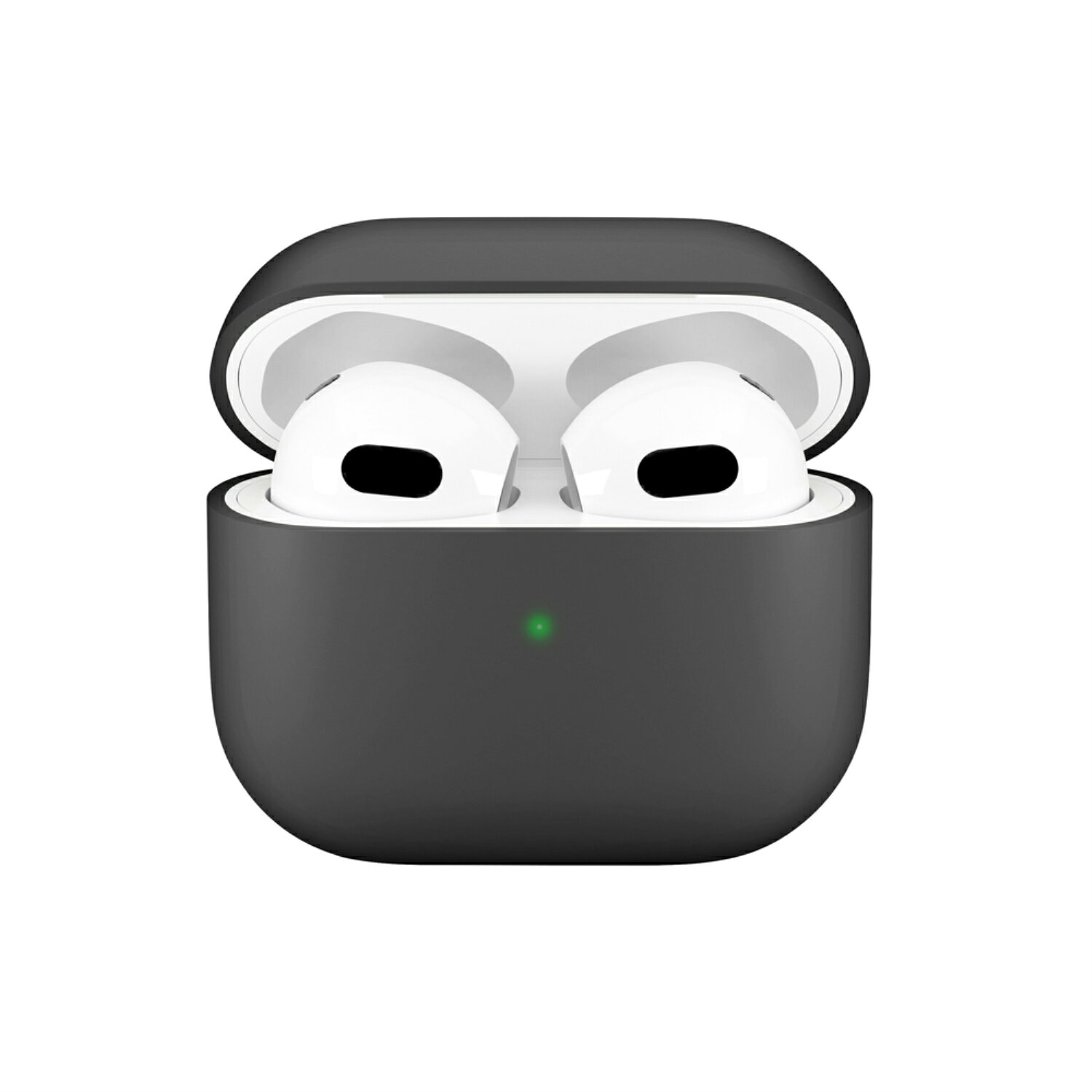 乐天商城 - AirPods 第3世代用 抗菌シリコンケース AirPods用ケース ブラック PG-AP3SL01BK PGA PG-AP3SL01BK PGA