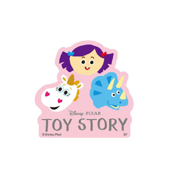 乐天商城 - ディズニー&ピクサー トイ・ストーリー オールスター ピンク キャラクターステッカー トイ・ストーリー DS1985 スモール・プラネット