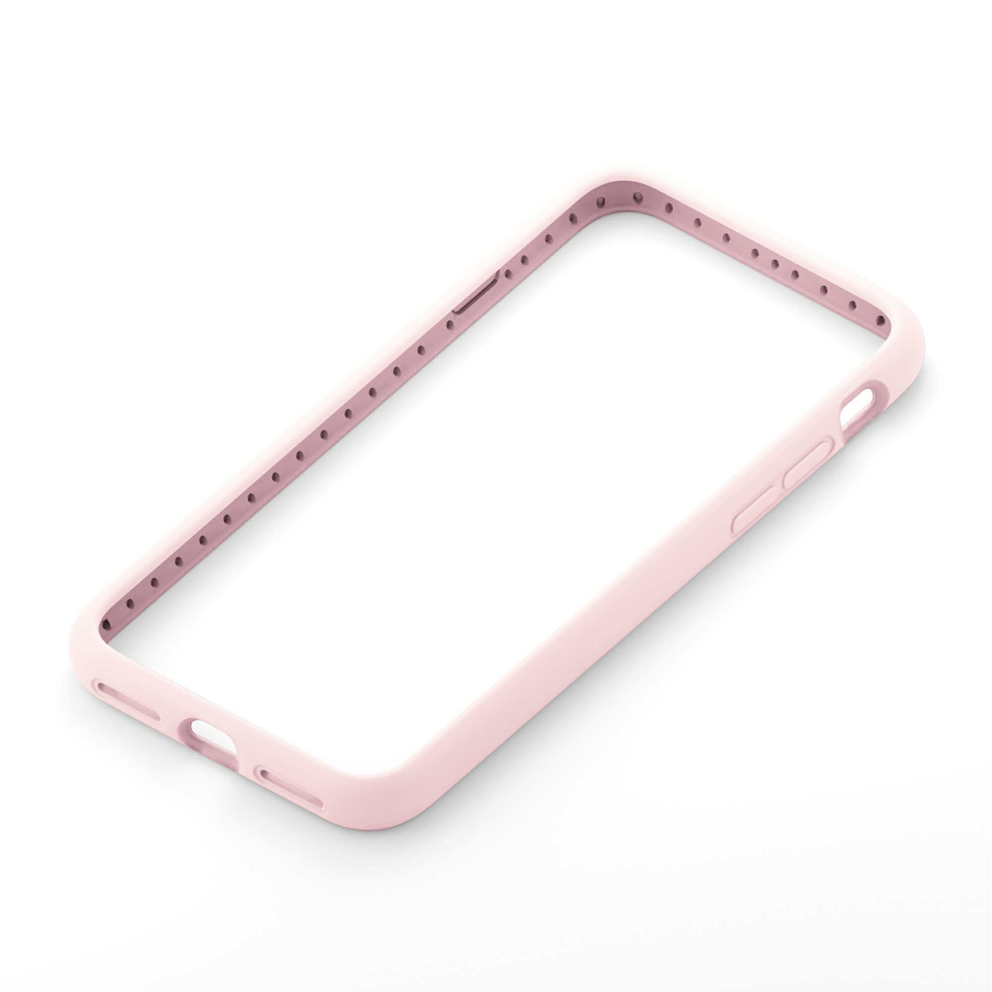 乐天商城 - 2022年 iPhone SE3 4.7inch シリコンバンパー ピンク バンパータイプ iPhone SE 2022 第3世代 2020 第2世代 iPhone8 7 6s 6 PG-22MBP07PK PGA PG-22MBP07PK PGA