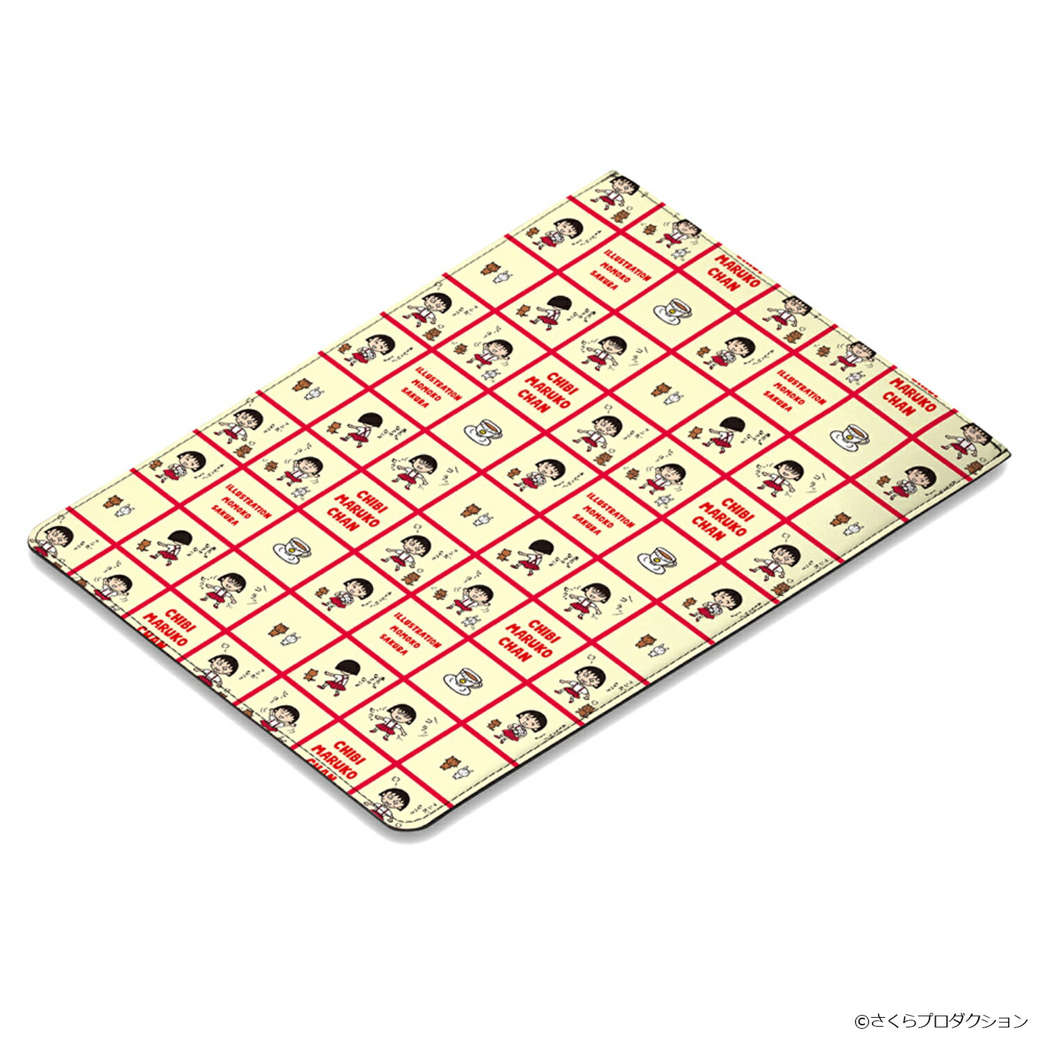 ちびまる子ちゃん 8～11インチ タブレット用スリーブケース [まる子 総柄] PG-MRK11SL01RD PGA PG-MRK11SL01RD PGA