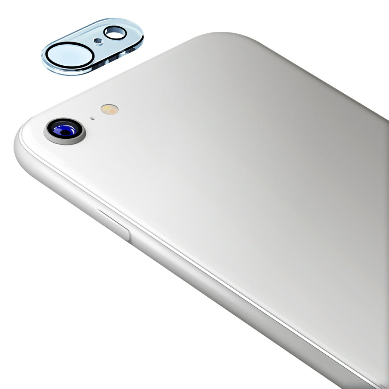 2022年 iPhone SE3 4.7inch カメラ&ホームボタンプロテクターセット クリア iPhone SE 2022 第3世代 2020 第2世代 iPhone8 7 6s 6 PG-22MCH07CL PGA PG-22MCH07CL PGA