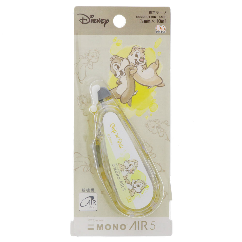 ディズニー モノエアー修正テープつめ替えタイプ DC チップ&デール チップとデール ミッキー&フレンズ S4218442