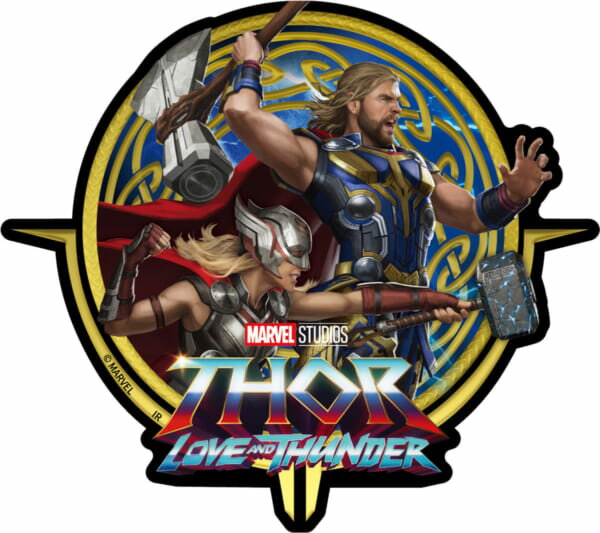 乐天商城 - MARVEL マーベル ソー：ラブ＆サンダー ダイカットステッカーA IS-833 インロック