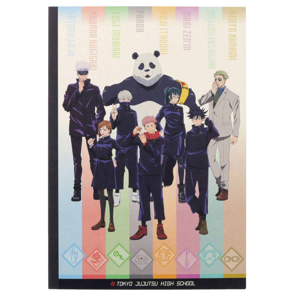 乐天商城 - 呪術廻戦 ノートB5方眼 呪術廻戦 B S2638878 サンスター文具