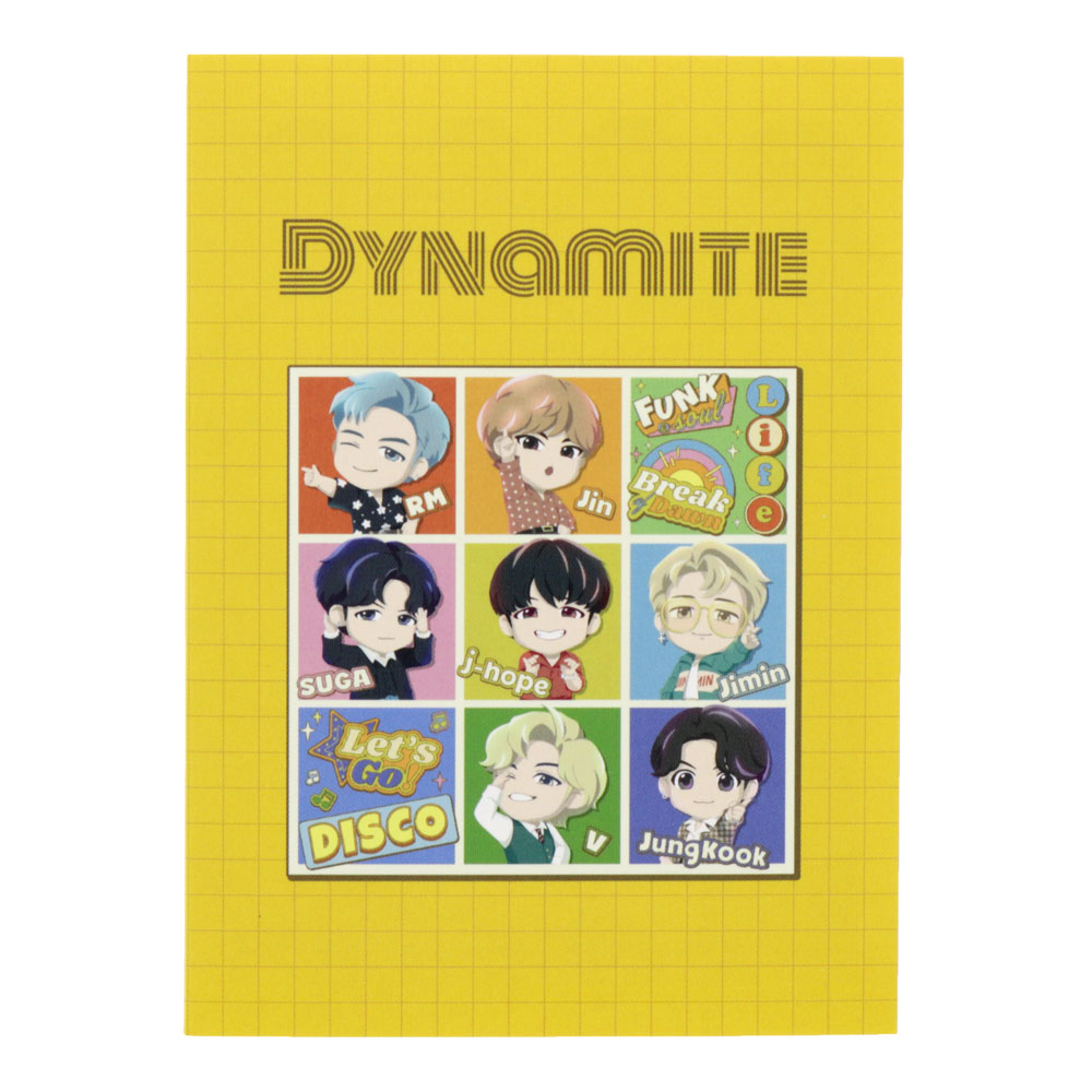 TINYTAN 북형 첨부 메모 TINYTAN DYNAMITE B