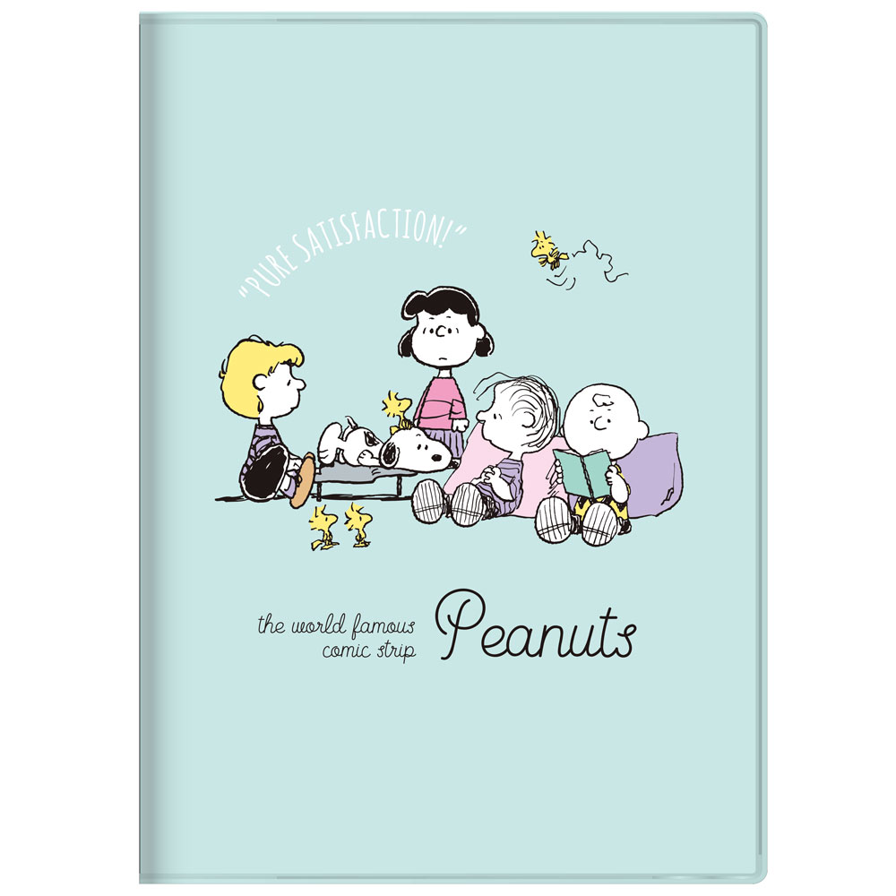 スヌーピー PEANUTS 2023 手帳 ダイアリー スケジュール帳 マンスリー 月間 B6カバー　スヌーピー　ミントグリーン S2955377 サンスター文具