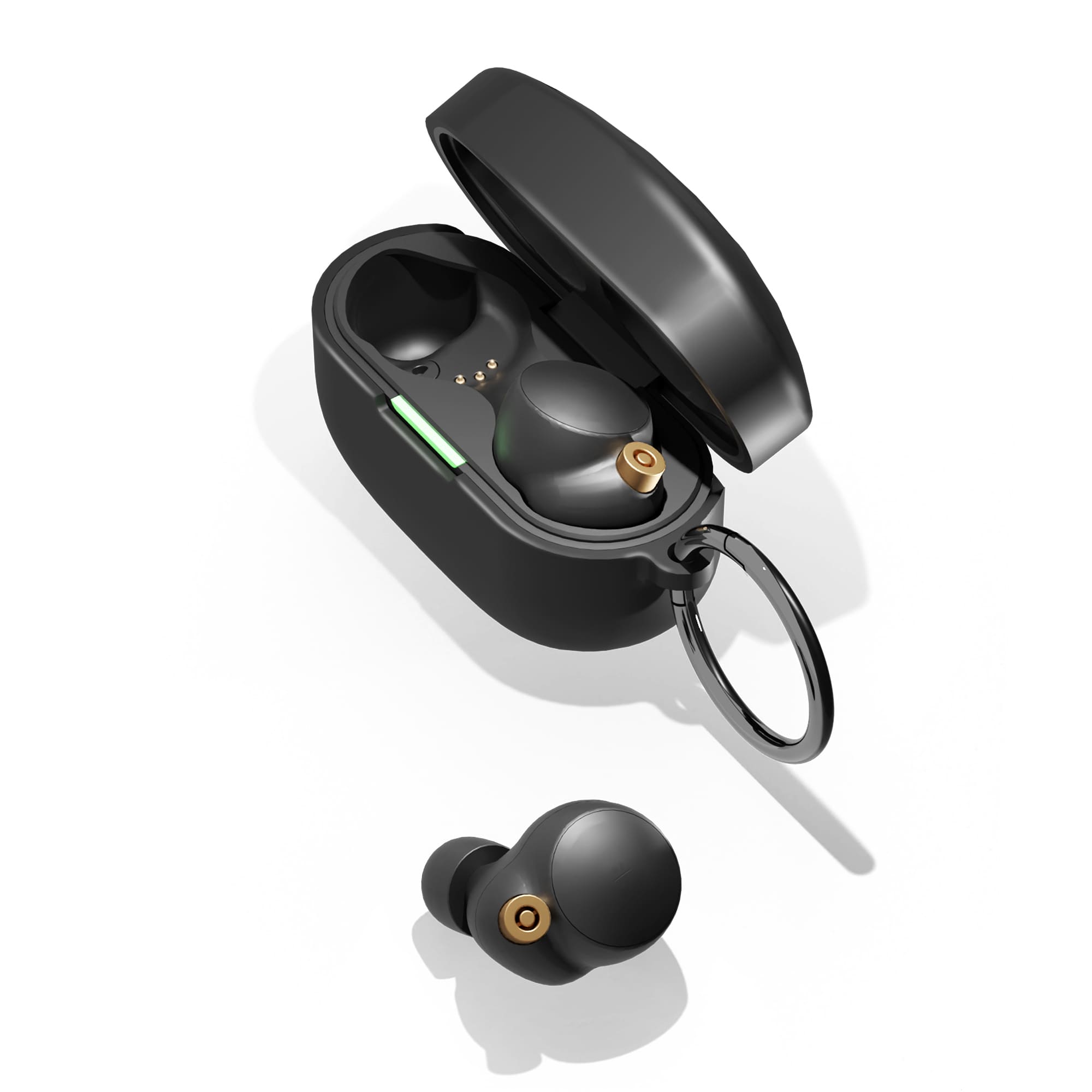 SONY TWS WF-1000XM4�� �����ǥ����ץ졼�䡼������ ���ݥ��ꥳ�󥱡��� [�֥�å�] PG-XM4SC01BK PGA PG-XM4SC01BK PGA