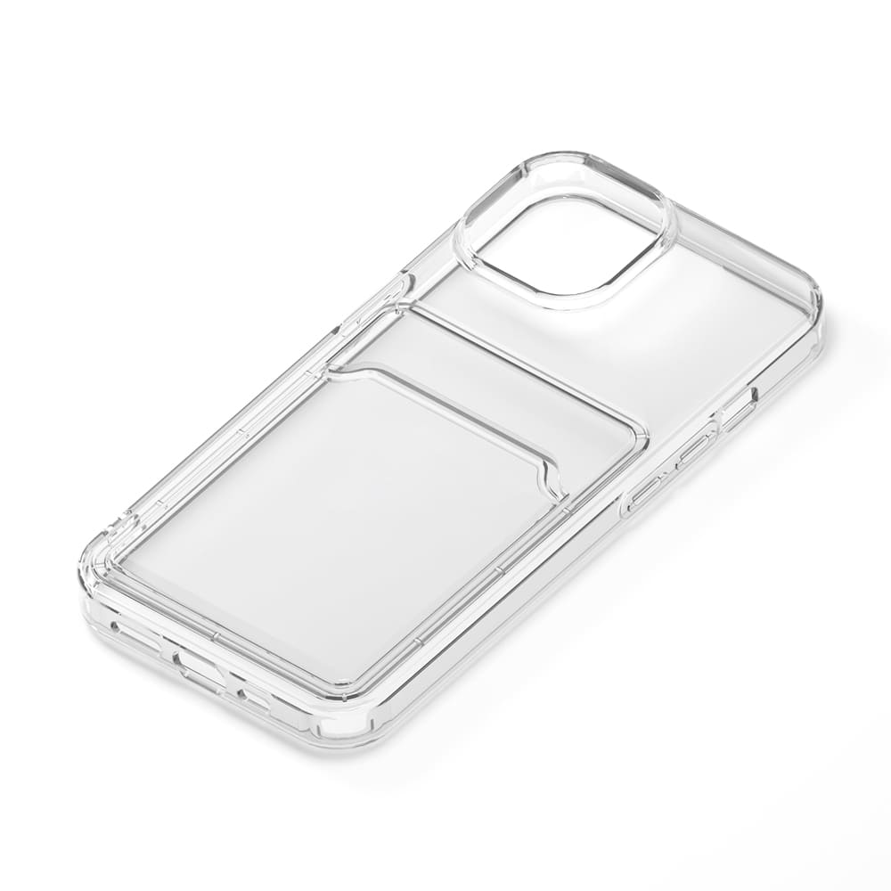 乐天商城 - iPhone 14 ポケット付 抗菌ソフトケース クリア PG-22KCTP01CL PG-22KCTP01CL PGA