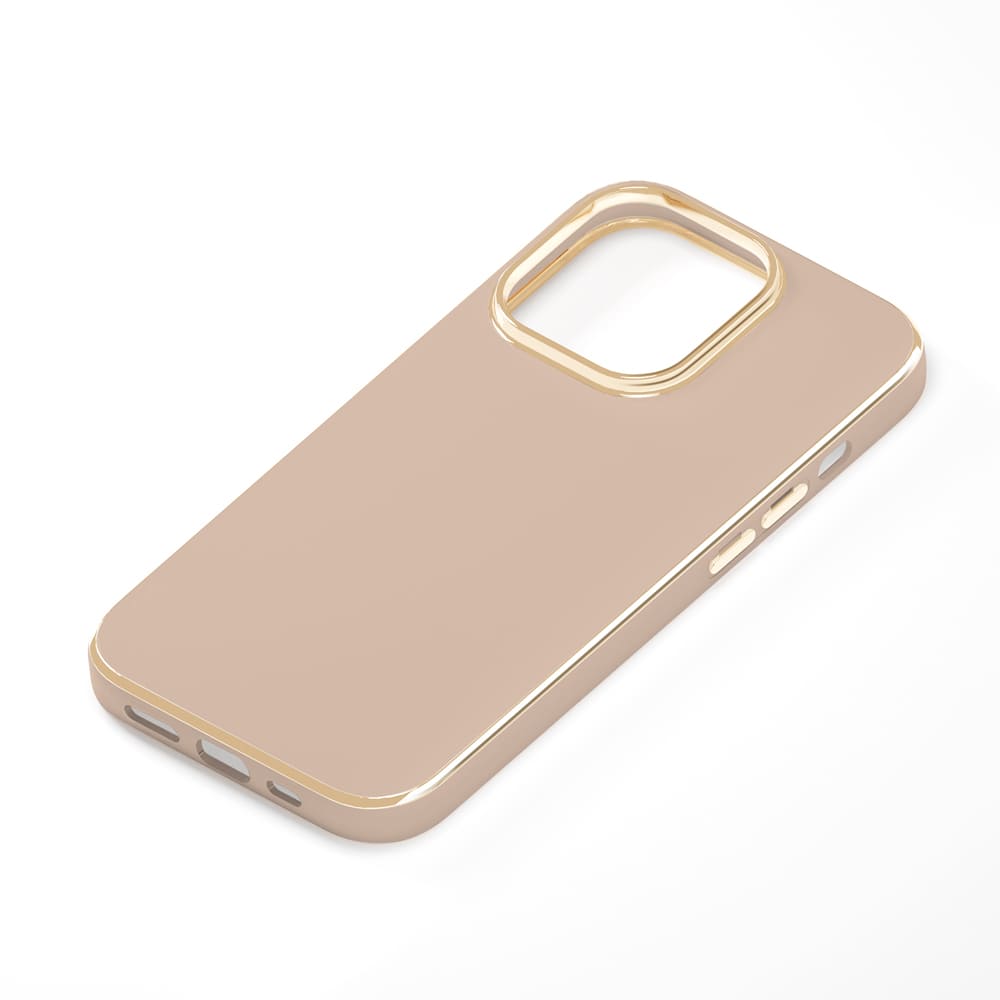 乐天商城 - iPhone 14 Pro メタルフレーム ソフトケース ピンク PG-22QTP05PK PG-22QTP05PK PGA