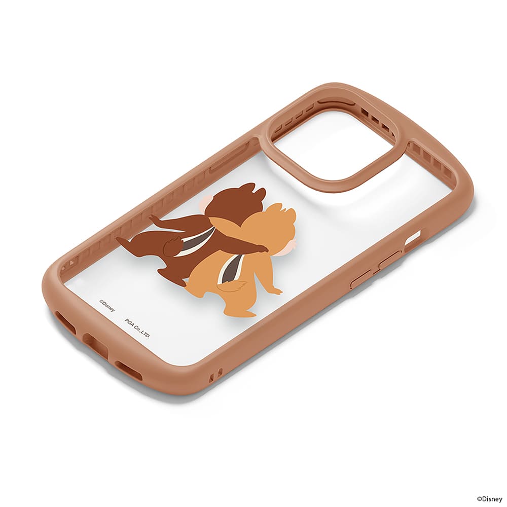 乐天商城 - iPhone 14 Pro クリアタフケース Disney チップ＆デール PG-DPT22Q04CPD PG-DPT22Q04CPD PGA