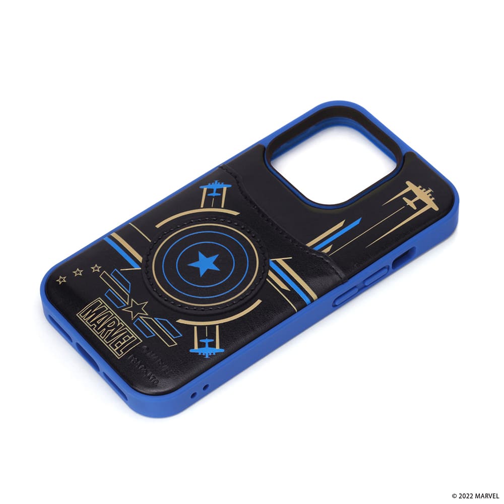 乐天商城 - iPhone 14 Pro タフポケットケース MARVEL キャプテン・アメリカ PG-DPT22Q22CTA PG-DPT22Q22CTA PGA