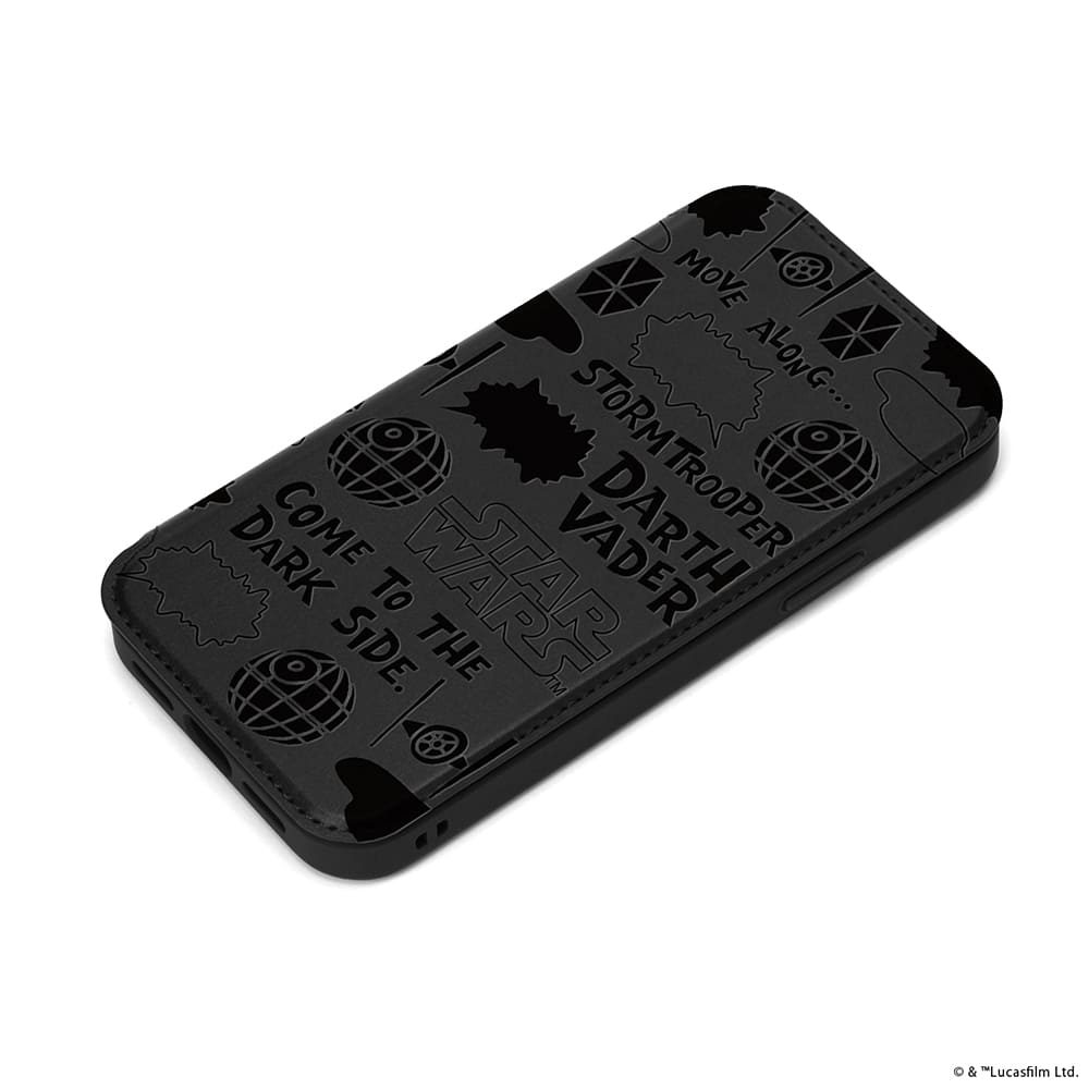 乐天商城 - iPhone 14 Pro スマートフォンケース ガラスフリップケース STARWARS ダース・ベイダー PG-DGF22Q30DV PG-DGF22Q30DV PGA