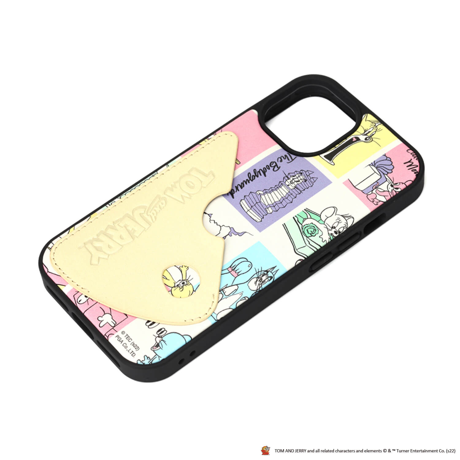 乐天商城 - iPhone 14 タフポケットケース WB トムとジェリー/ファニーアート PG-WPT22K05TAJ PG-WPT22K05TAJ PGA