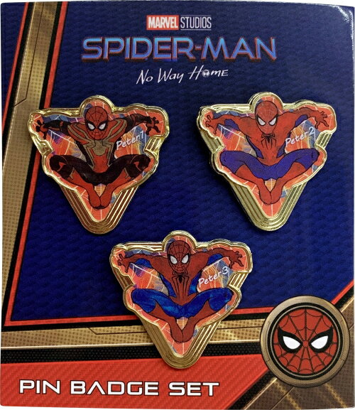 MARVEL マーベル スパイダーマン：ノー・ウェイ・ホーム ピンバッジセットB IBA-265 インロック 1