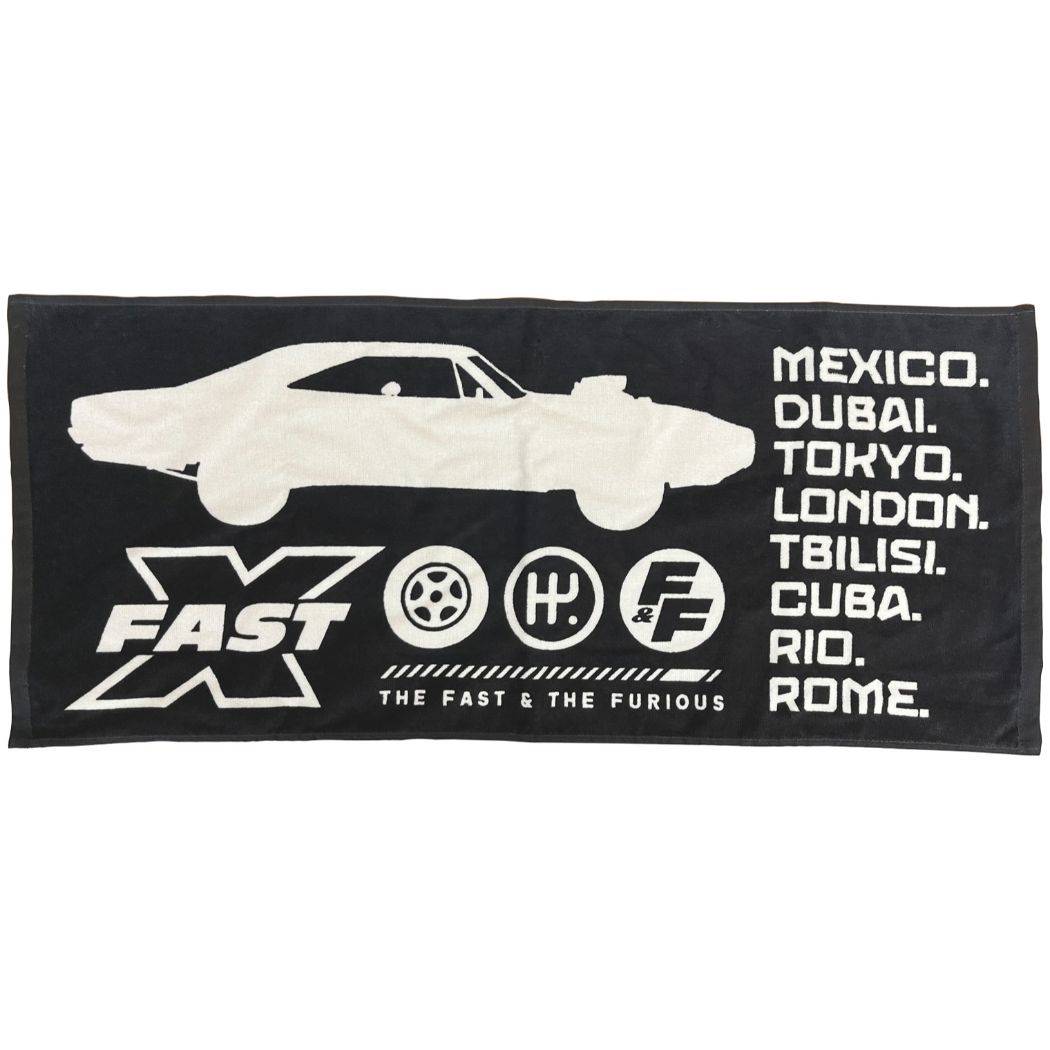 ワイルド・スピード/ファイヤーブースト ワイルド・スピード10 フェイスタオル IG-4130 インロック