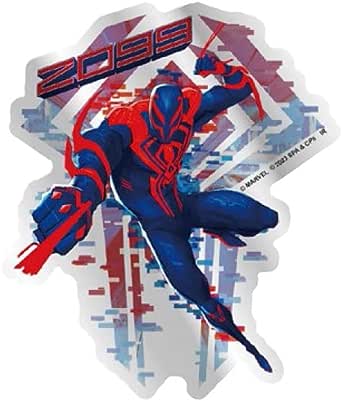 MARVEL マーベル スパイダーマン:アクロス ザ スパイダーバース メタリックステッカー SPIDER-MAN 2099 IS-960 インロック