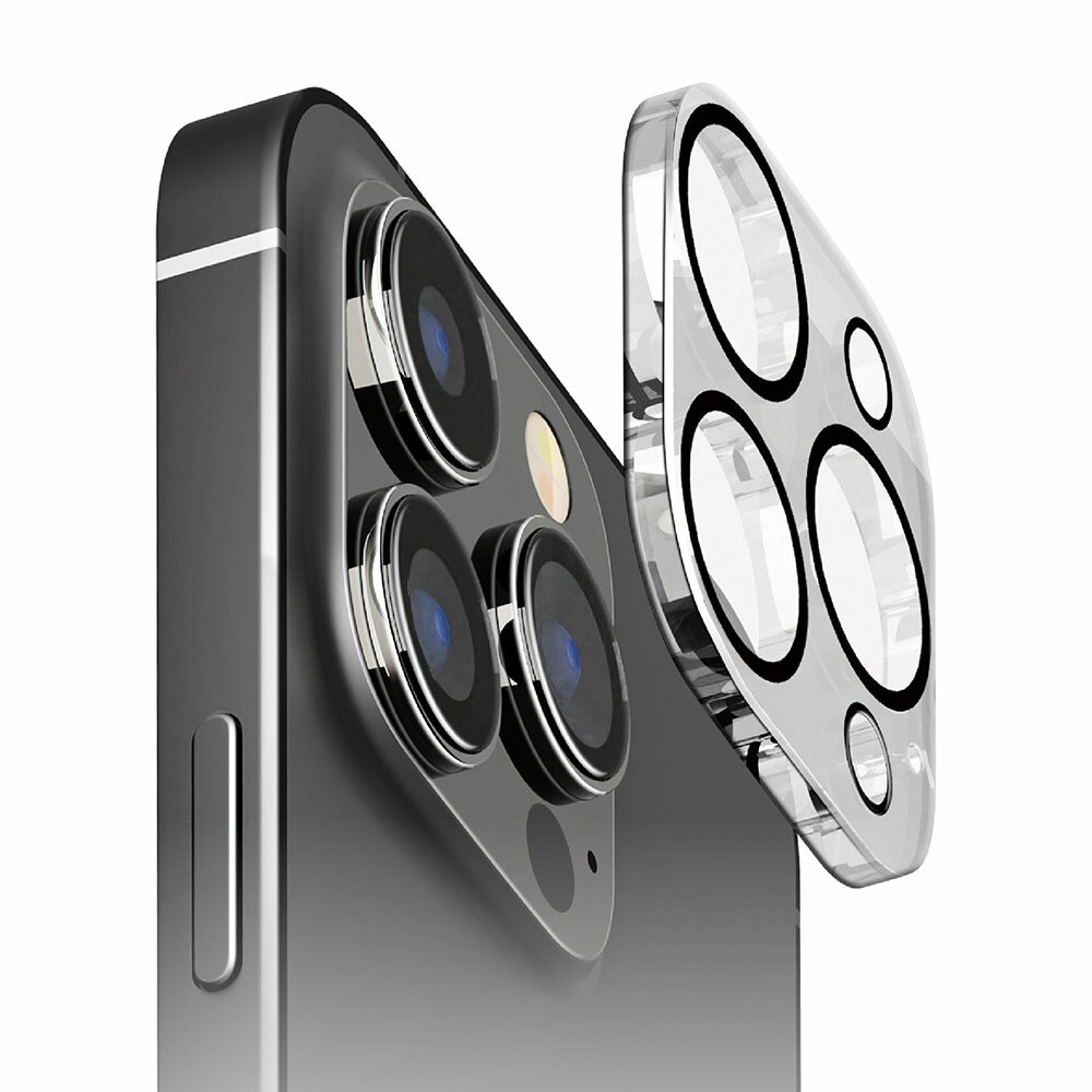 乐天商城 - iPhone15 Pro / iPhone15 Pro Max カメラフルプロテクター ゴリラ クリア PG-23BCLG03CL PGA
