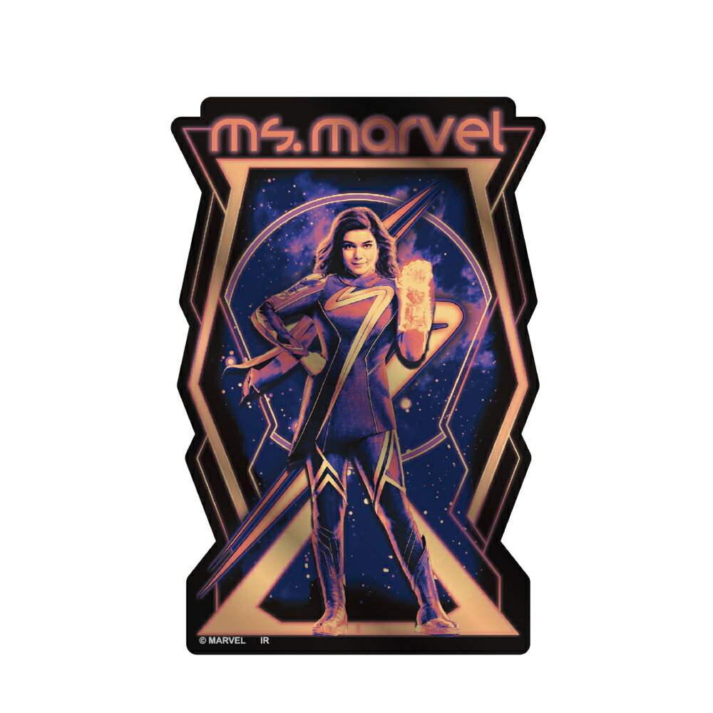 Rakuten - MARVEL マーベル マーベルズ メタリックステッカー(MS.MARVEL) IS-991 インロック