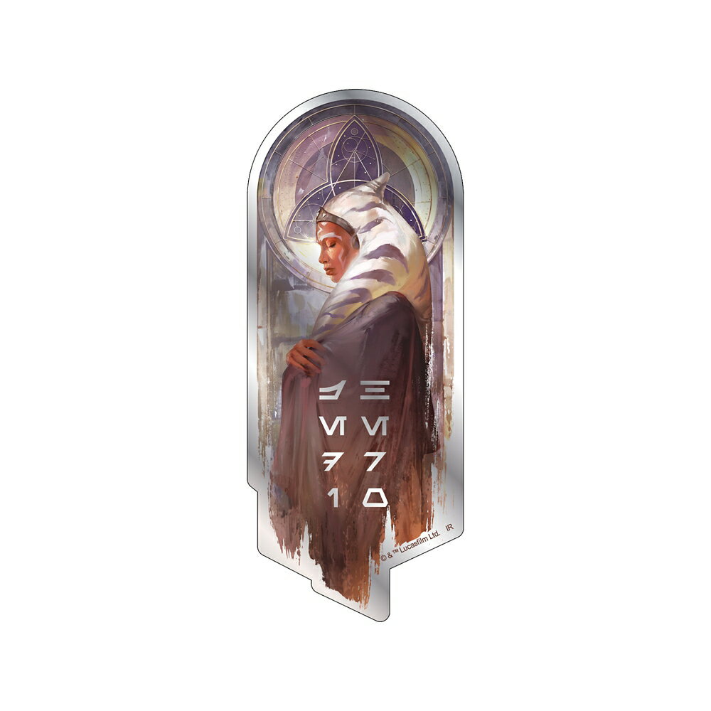 STAR WARS スター・ウォーズ アソーカ メタリックステッカー IS-997 インロック