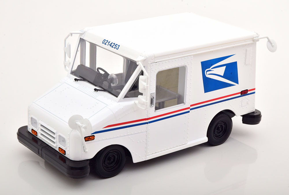 Greenlight グリーンライト 1/18 ミニカー ダイキャストモデル 2010年モデル グラマン GRUMMAN - LLV TRUCK VAN USPS MAIL POST 2010