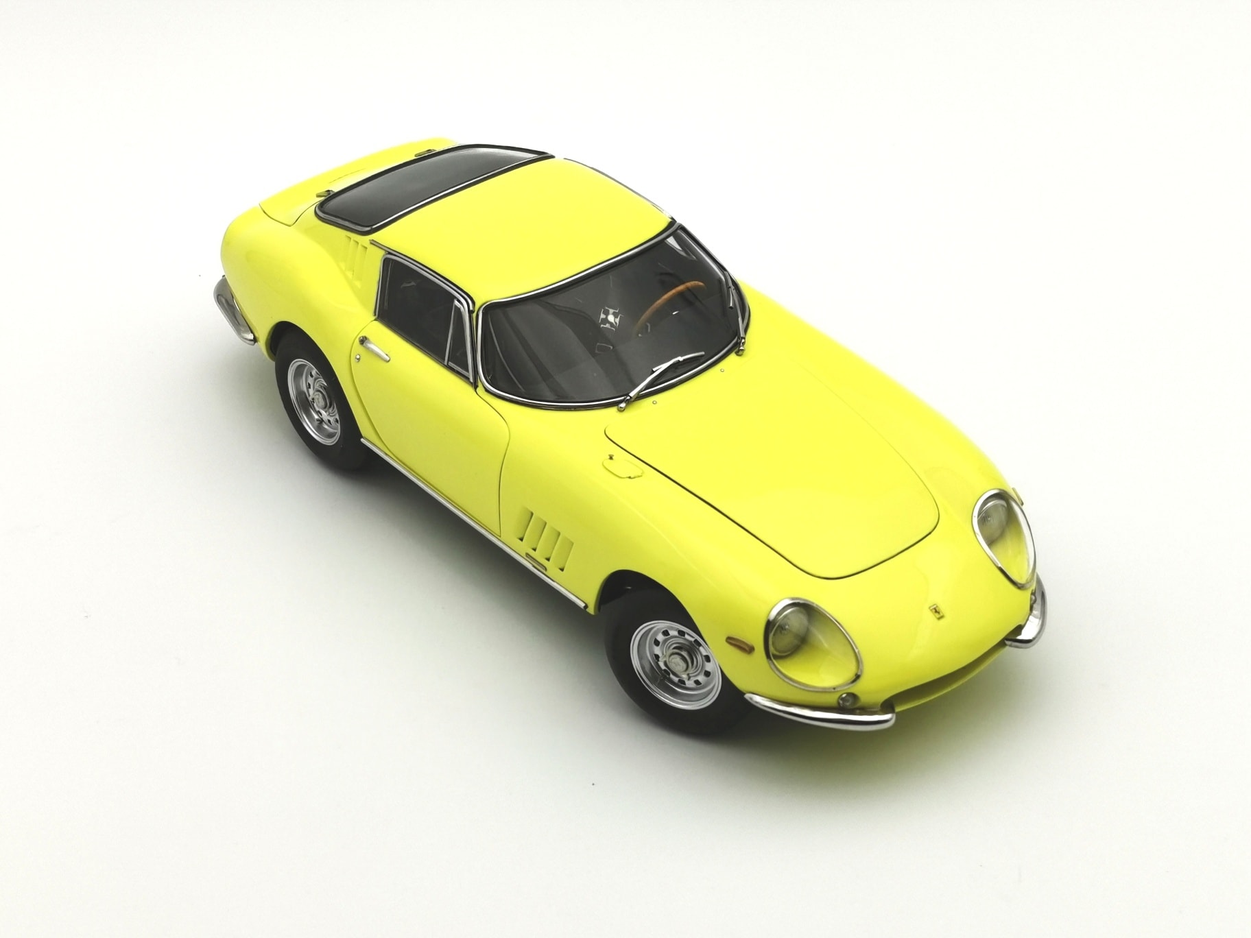 Other - CMC 1/18 ミニカー ダイキャストモデル 1966年モデル フェラーリ FERRARI - 275 GTB/C COUPE 1966 - GIALLO MODENA イエロー