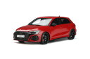 GT Spirit 1/18 ミニカー レジン プロポーションモデル 2021年モデル アウディAUDI - A3 RS3 SPORTBACK 2021 - RED レッド