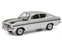 Rakuten - Schuco シュコー 1/18 ミニカー レジン プロポーションモデル 1966年モデル オペル OPEL - KADETT B RALLY COUPE 1966 - SILVER BLACK シルバー