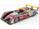 Spark スパーク 1/18 ミニカー レジン プロポーションモデル 2008年ルマン24時間優勝モデル アウディ AUDI - R10 TDI 5.5L TURBO V12 TEAM AUDI SPORT NORTH AMERICA N 2 WINNER 24h LE MANS 2008 R.CAPELLO - T.KRISTENSEN - A.McNISH