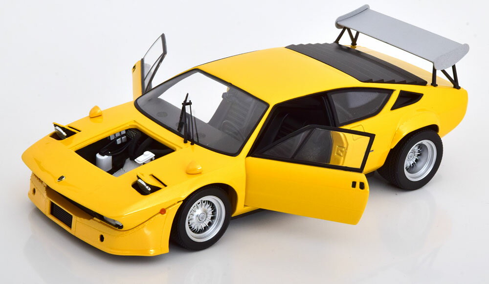 Kyosho 京商 1/18 ミニカー ダイキャストモデル 1974年モデル ランボルギーニ Lamborghini Urraco Rally 1974 イエロー