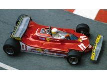 GP Replicas 1/12 ミニカー レジン プロポーションモデル 1979年モナコGP 優勝モデル フェラーリ FERRARI - F1 312T4 No.11 WORLD CHAMPION POLE POSITION AND WINNER MONACO GP (with pilot figure ドライバーフィギャー付き) 1979 JODI SCHECKTER 1