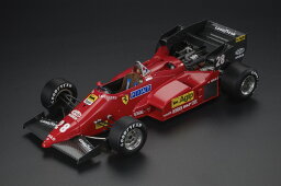 GP Replicas 1/18 ミニカー レジン プロポーションモデル 1984年オーストリアGP 第7位 フェラーリ FERRARI - F1 126C4M No.28 7th AUSTRIAN GP 1984 RENE ARNOUX