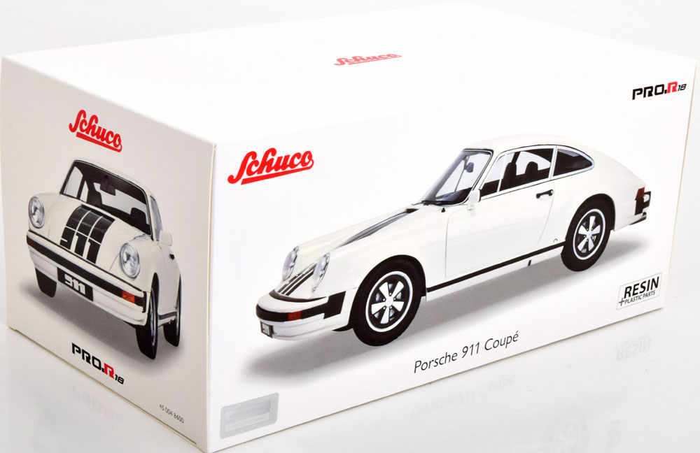 ディー・ティー・ダブリューのSchuco シュコー 1/18 ミニカー レジン・プロポーションモデル 1977年モデル ポルシェ PORSCHE - 911 COUPE 1977｜アングル3