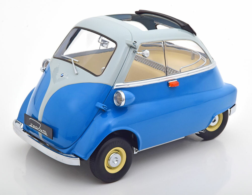 Rakuten - KK Scale 1/12 ミニカー ダイキャストモデル 1959年モデル BMW - ISETTA 1959 ブルー